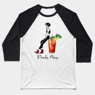 Bloody Mary Baseball T-Shirt